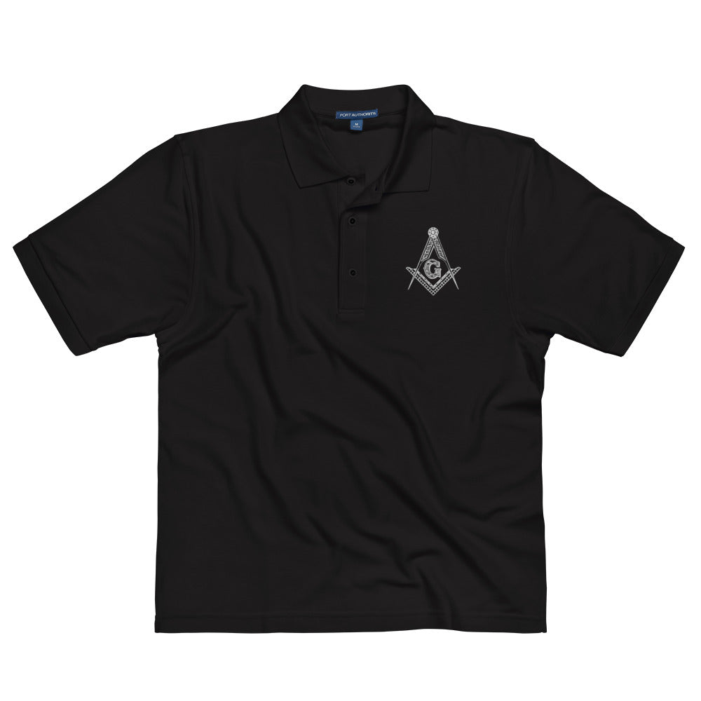 Square & Compass Men's Premium Polo