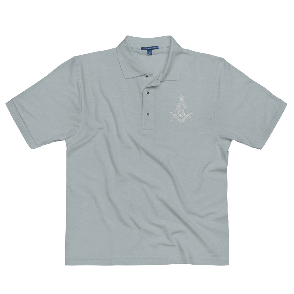 Square & Compass Men's Premium Polo