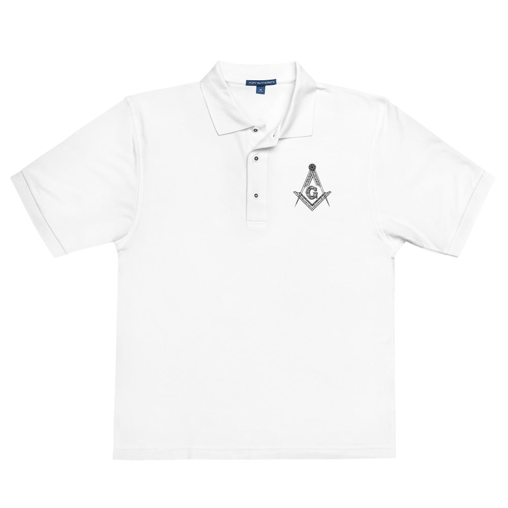 Square & Compass Men's Premium Polo