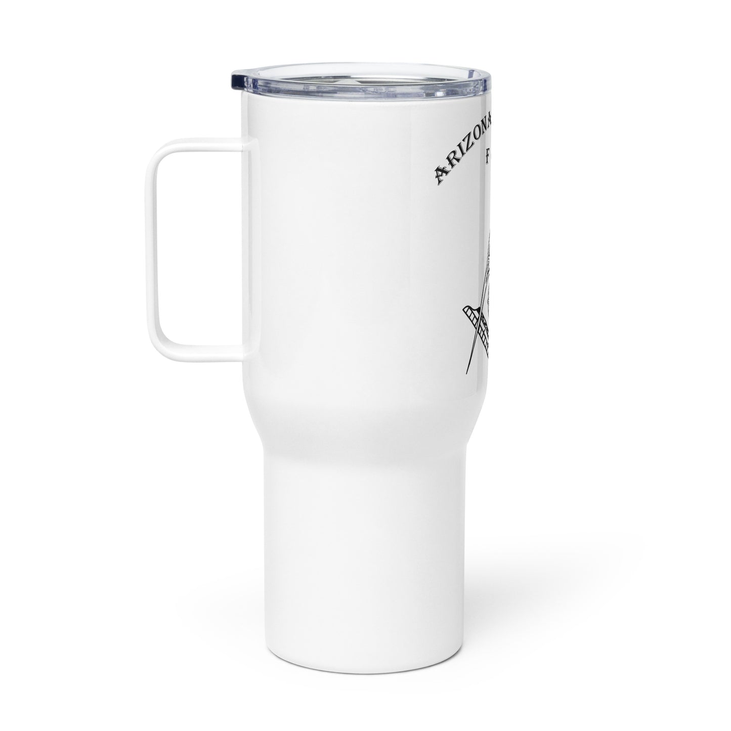 Arizona Lodge No. 2 Travel mug with a handle